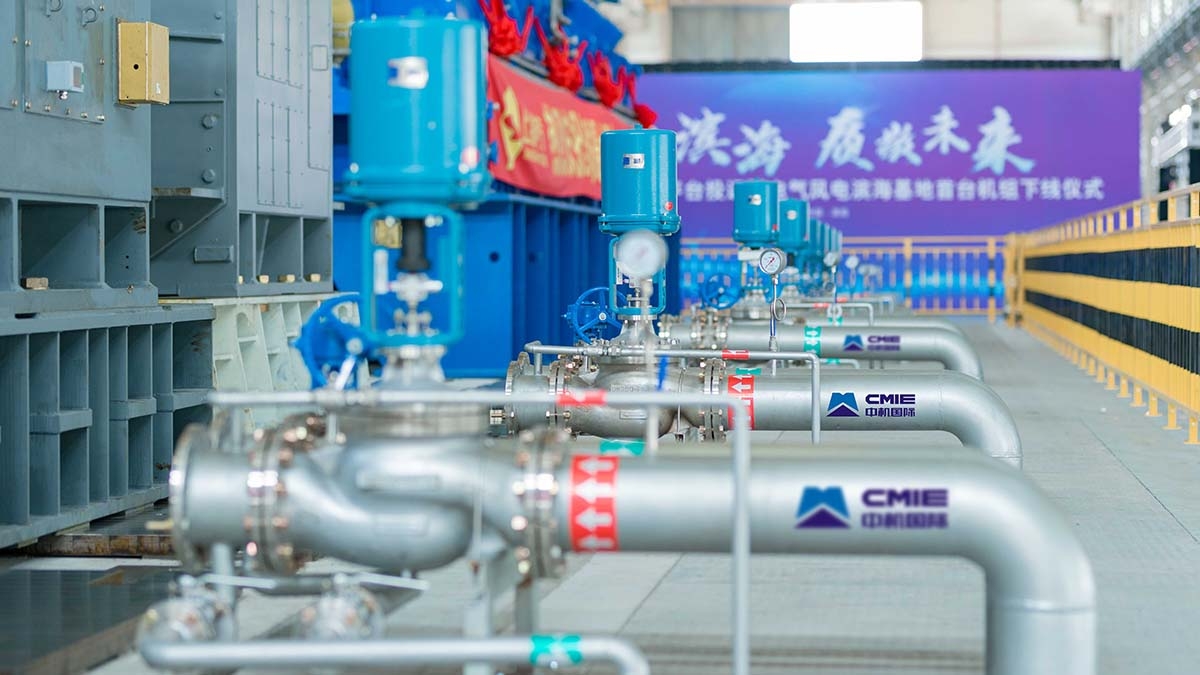 上海電氣風(fēng)電濱海全功率風(fēng)電試驗臺