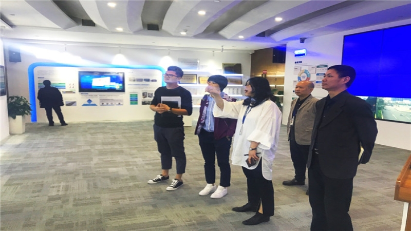 華發(fā)股份設(shè)計(jì)管理中心沈楚芳經(jīng)理一行到訪中機(jī)國際