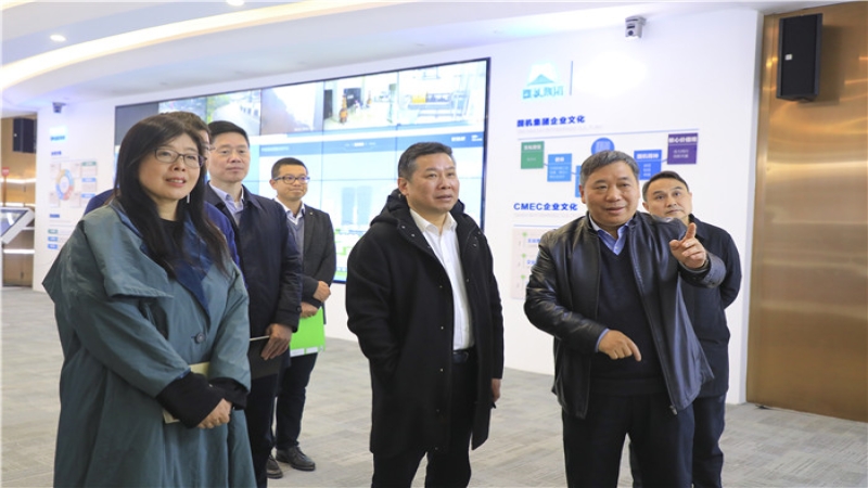 長沙市產(chǎn)業(yè)投資集團(tuán)領(lǐng)導(dǎo)一行到訪中機國際