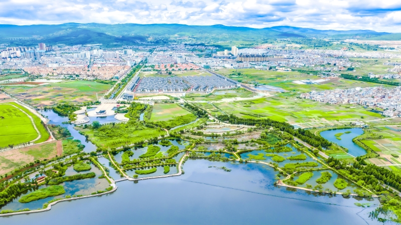 紅線守護碧波漾 重塑湖濱呼吸之美 ——星云湖南岸濕地、湖濱帶提質(zhì)改造工程
