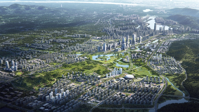 中機(jī)國際中標(biāo)梅溪湖國際新城規(guī)劃總控項目