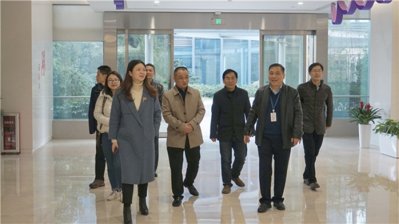 雨花區(qū)東塘街道領(lǐng)導(dǎo)給中機(jī)國際送新春祝福