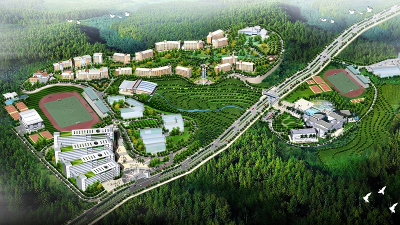 邵陽職業(yè)技術學院整體搬遷工程