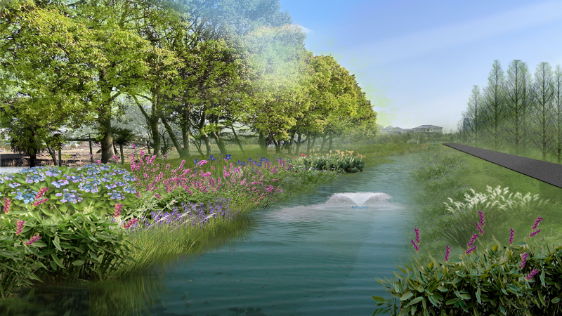 安全為基、質量為本！建成區(qū)河道整治提升EPC 總承包項目高效推進