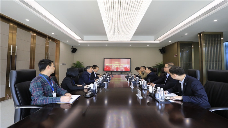 航空工業(yè)長(zhǎng)沙院董事長(zhǎng)李磊一行到訪中機(jī)國際