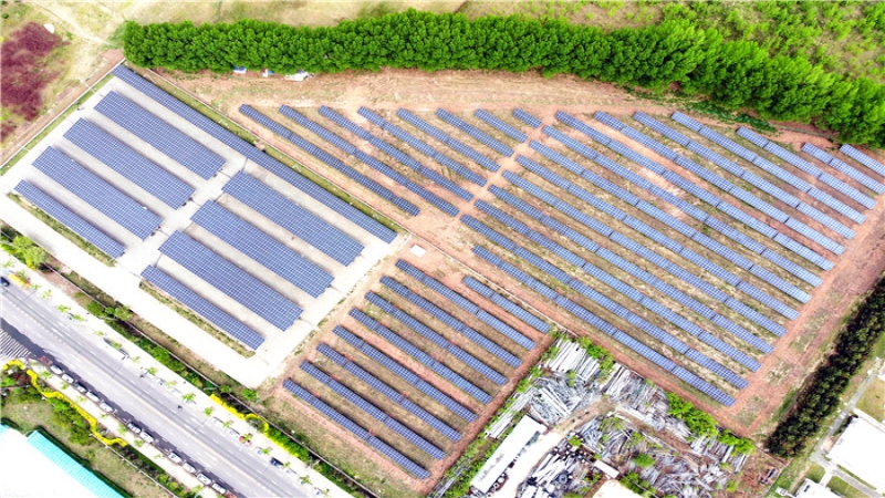 中機(jī)國際給長春一汽豐田裝上了光伏板